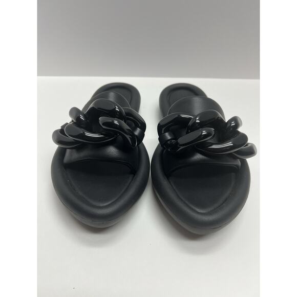 Stella McCartney Women’s Air Slide Embellished Sandals Size 38 EU 7.5/8 US - Picture 1 of 8